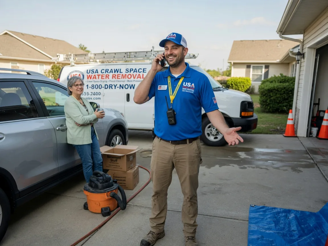 Crawl Space Water Removal Tivoli, TX FAQs